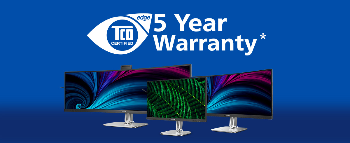 TCO sertifikalı Philips monit&ouml;rler beş yıl garantili