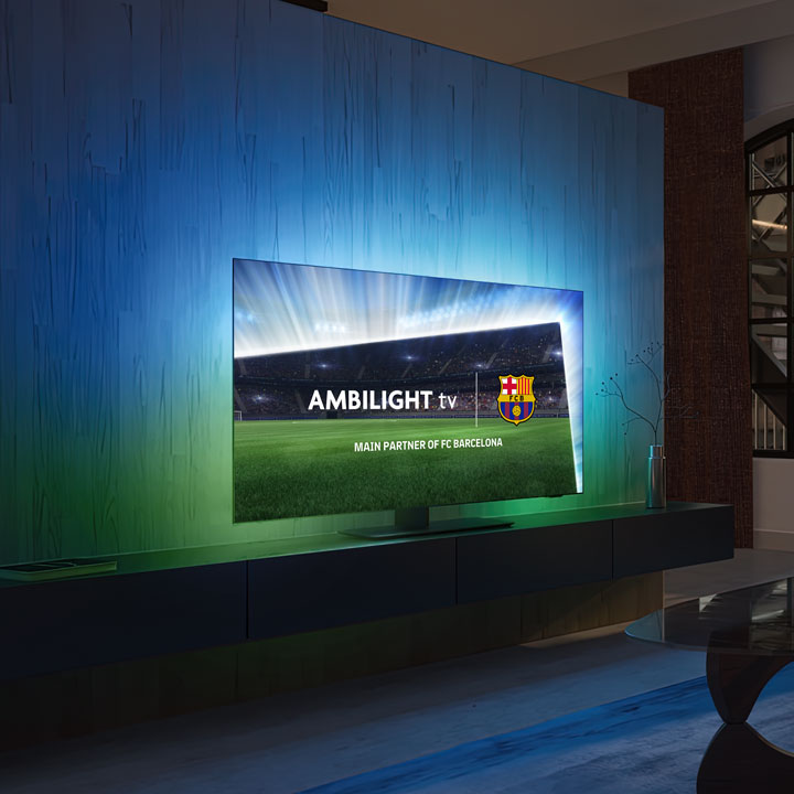 Ambilight TV'ler ile FC Barcelona maçları
